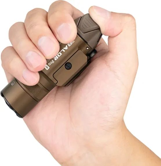 Ліхтар з ЛЦВ Olight Baldr Pro R Green Laser Desert Tan | Зображення 8