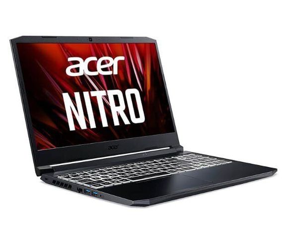 Ігровий ноутбук Acer Nitro 5 AN515-45-R1SL / 15,6" (1920x1080) IPS / AMD Ryzen 5 5600H (6 (12) ядер по 3,3 - 4,2 ГГц) / 16 ГБ DDR4 / 480 ГБ SSD / nVidia GeForce RTX 3060, 6 ГБ GDDR6, 192-біт / Веб-камера б/в | Зображення 2