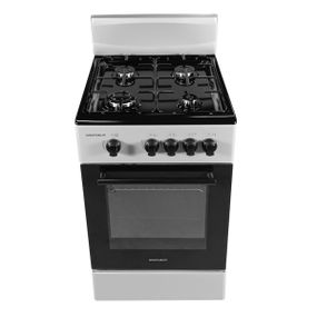 Плита газова Grunhelm G4F5600W сіра