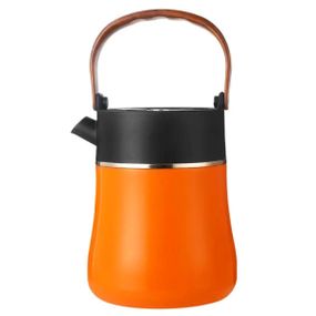 Чайник термос із датчиком температури та вакуумною ізоляцією 700 мл помаранчевий HP-14-22O