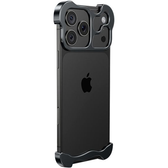 Чохол Minimalist Metal Bumper для Apple iPhone 17 Pro Max (6.9") Black