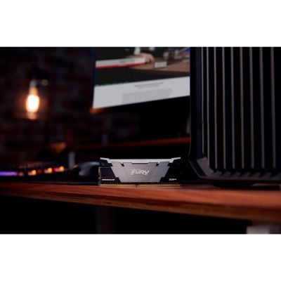 Модуль памяти для компьютера DDR4 16GB (2x8GB) 4600 MHz Renegade RGB Kingston Fury (ex.HyperX) (KF446C19RB2AK2/16) | Зображення 7