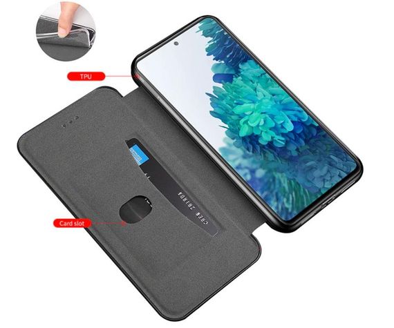 Чохол-книжка Primolux Besus для смартфона Samsung Galaxy S20 FE (SM-G780) - Black | Зображення 2