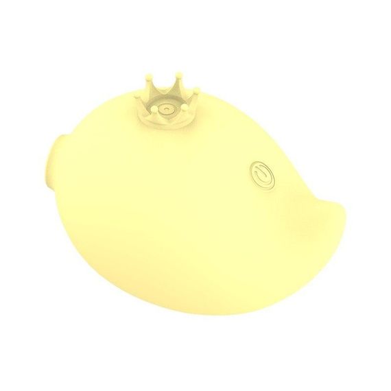 Вакуумний стимулятор клітора з вібрацією Rachel, жовтий sexstyle | Зображення 1