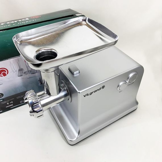 М'ясорубка VILgrand V221-PMG. Колір: срібний | Зображення 3