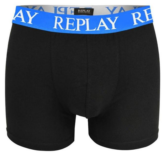 Мужские анатомические трусы боксеры Replay (2 шт) | Зображення 4