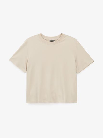 Футболка однотонна жіноча GENUA GENUA79 2XL Бежевий shop (2000999632075)