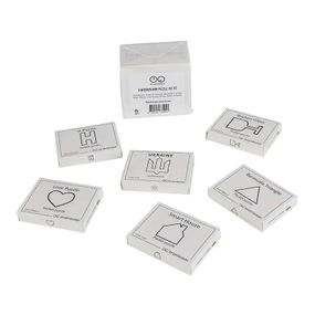 Набор деревянных головоломок "Wooden mini puzzle set #2" set2en 6 штук