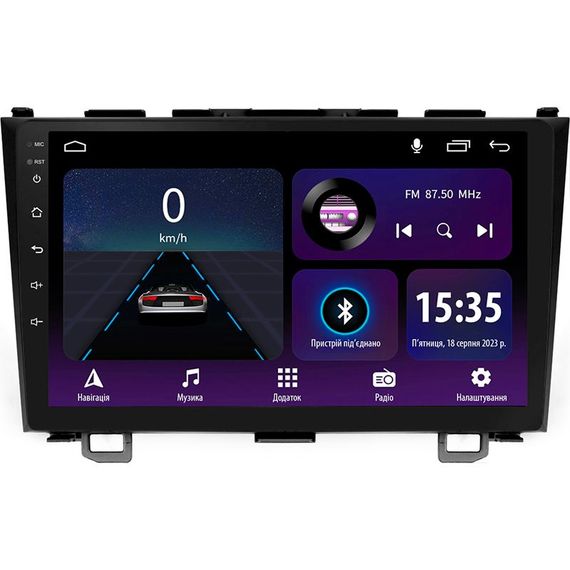 Штатна магнітола Sigma E9232 2+32 Gb Honda CR-V CR-V 3 RE 2006-2012 9"
