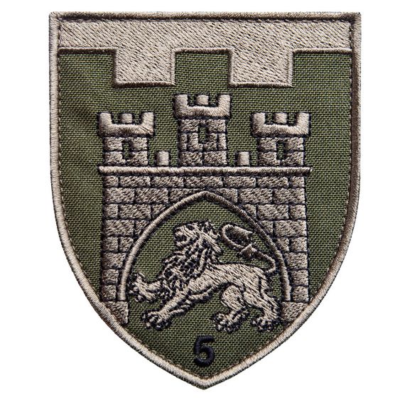 Шеврон IDEIA 87656 Україна 8,3*10,2  Габардин Хакі