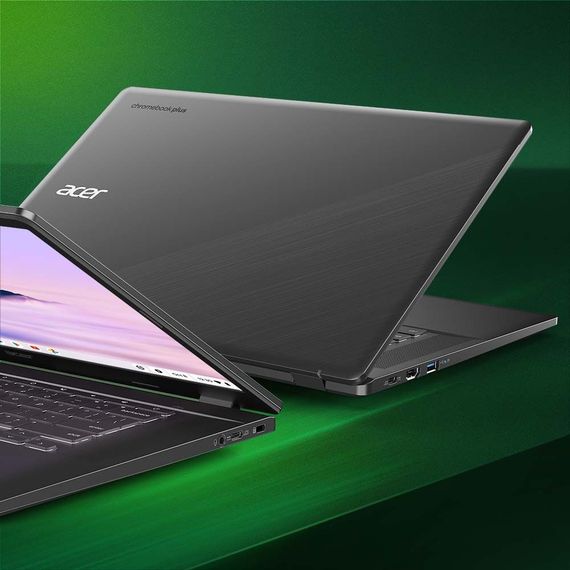 Ноутбук Acer Chromebook Plus CB515-2H 15' FHD IPS, Intel i5-1235U, 16GB, F512GB, UMA, ChromeOS, сірий (NX.KNUEU.004) | Зображення 1