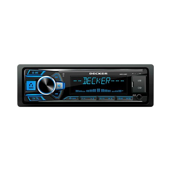 Автомагнітола DECKER MDR-122 BT DSP
