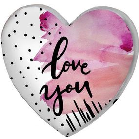Подушка сердце 3D Love you 40х40х7,5 см (3DPS_18L037)