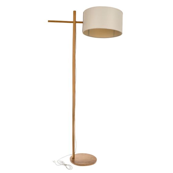 Торшер напольный на деревянной основе FLT-43 E27