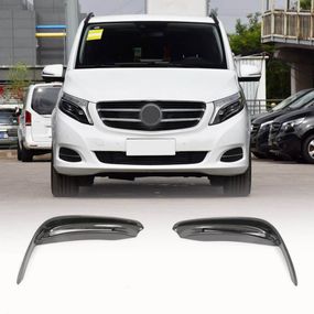 Накладки на противотуманки (для V-Class 2014-2019, Карбон) для Mercedes Vito/V-class W447 2014- гг