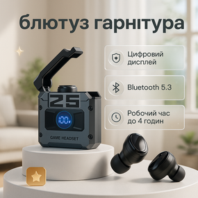 Беспроводные наушники вакуумные для спорта, Блютуз вакуумные наушники беспроводные LC-15