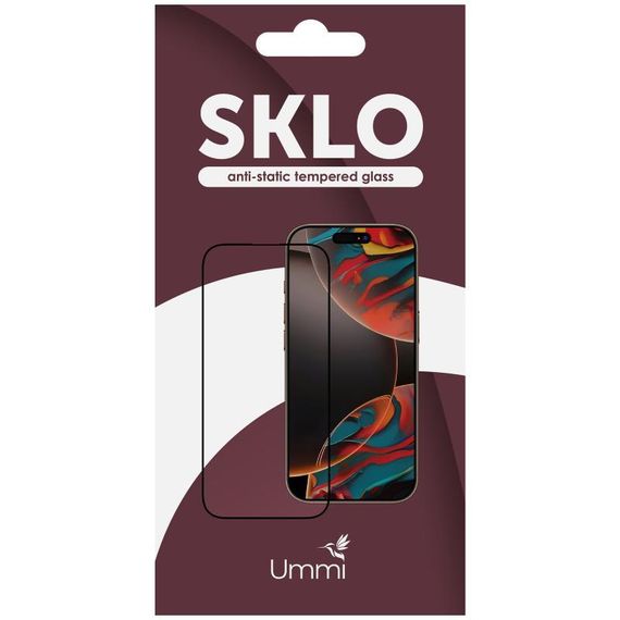 Захисне скло SKLO 3D для Realme C85 Чорний | Зображення 2