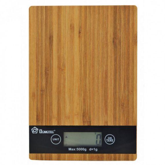 Весы кухонные DOMOTEC MS-A Wood | Зображення 3
