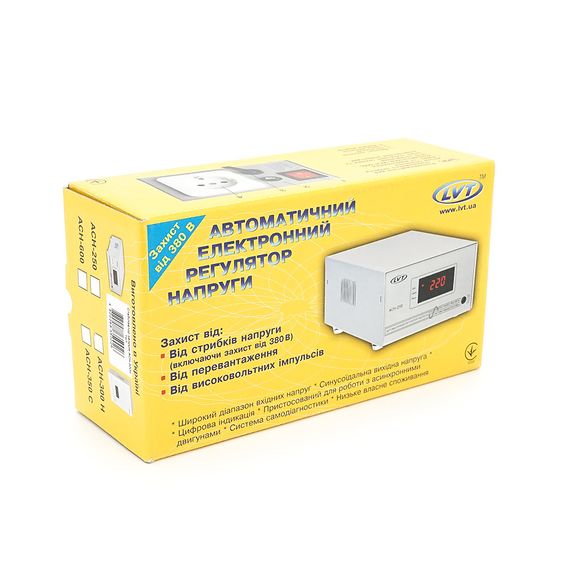 Стабілізатор напруги релейний АСН-300н 220V, ( 300 Вт ) | Зображення 2