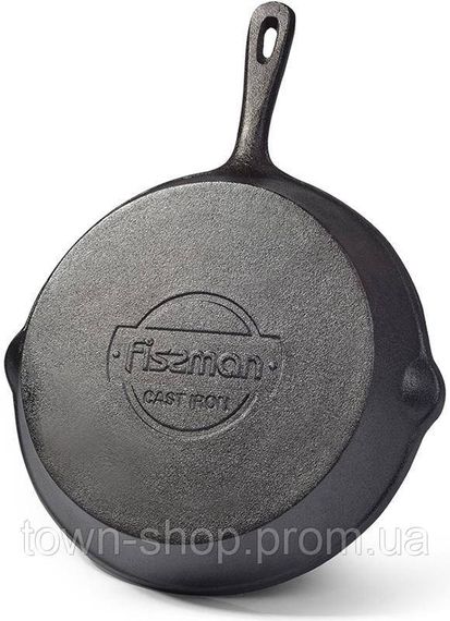 Сковорода-гриль Fissman Naestved круглая 18х4см, чугун FN-4067 | Зображення 1