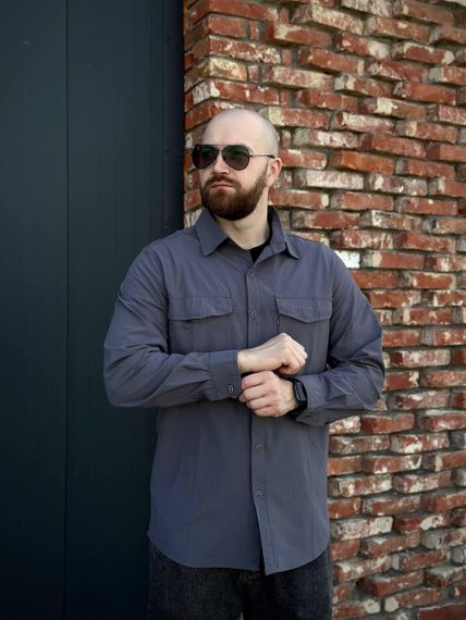 Сорочка Outdoor сіра Tactical | Зображення 5