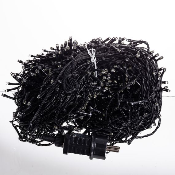 Гірлянда Різдвяна фея вулична 100 (м) 1000 LED чорний провід Жовтий CF1000L100MBY | Зображення 1