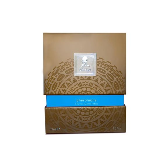 Духи з феромонами чоловічі SHIATSU Pheromone Fragrance men lightblue, 15 мл Sex Aura | Зображення 3