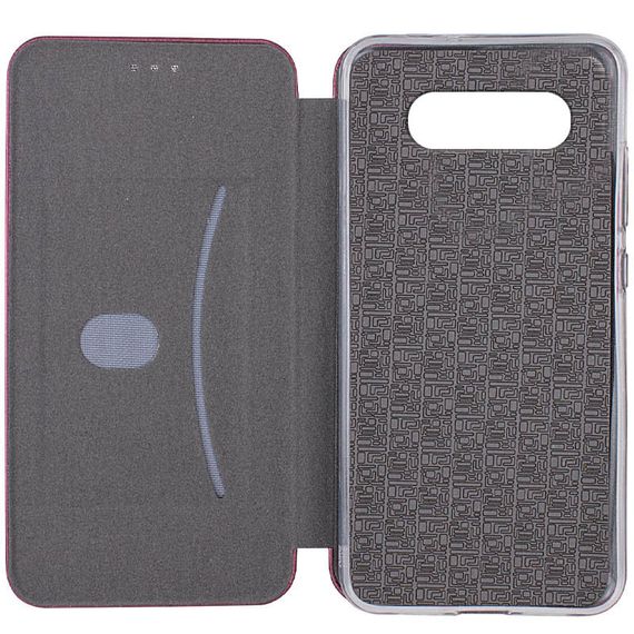 Шкіряний чохол (книжка) Classy для Samsung J510F Galaxy J5 (2016) Слот для візитки, Бордовий | Зображення 2