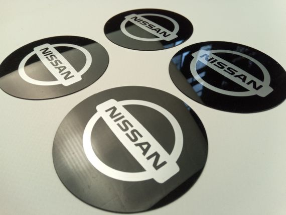 Емблема NISSAN на ковпак SJS (Туреччина) (к-т 4 шт.) продається тільки з ковпаками | Зображення 1