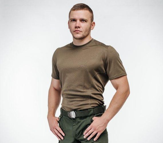 Футболка ULTIMATUM Tactical Олива, чоловіча потовідвідна футболка S
