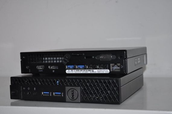 Неттоп Dell OptiPlex 3046 Micro USFF / Intel Core i5-6500T (4 ядра по 2.5 - 3.1 GHz) / 16 GB DDR4 / 500 GB SSD / Intel HD Graphics 530 / Блок питания / Windows 11 Pro б/в + Подарунок USB-накопичувач 32 ГБ | Зображення 6