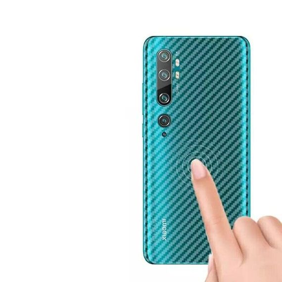 Карбоновая пленка на корпус для Xiaomi Mi Note 10 / 10 Pro | Зображення 1