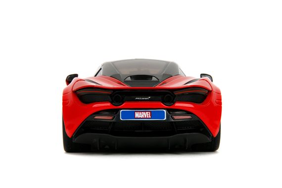 Игровая металлическая машинка Marvel Spider-Man Макларен 720S с человеком-пауком | Зображення 3