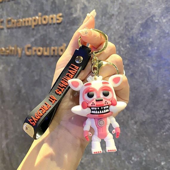 Брелок Золотой Фредди Лолбит Five Nights at Freddy's Раритетный Сувенир-подвеска Аниматроник Для Коллекционеров на Рюкзак Ключи