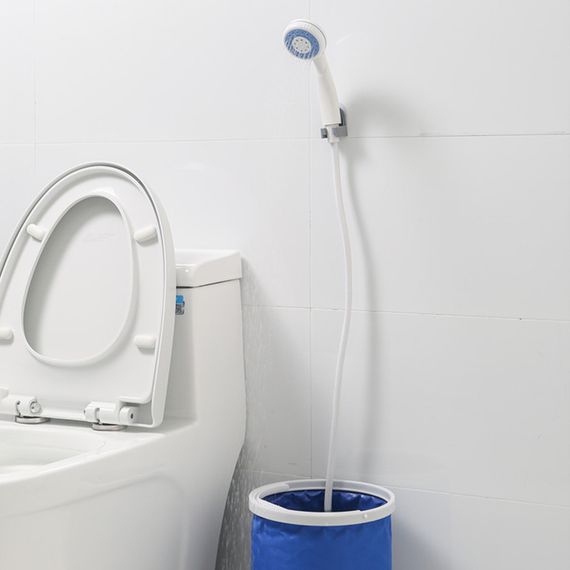 Портативный кемпинговый душ с помпой USB Travel shower | Зображення 4