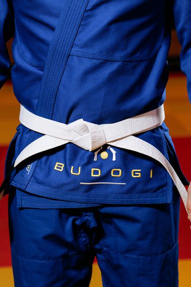 Синє кімоно для хлопців/чоловіків, джиу-джитсу, TM BUDOGI, зріст 180 см, щільність 450 гр/м.кв. | Зображення 2