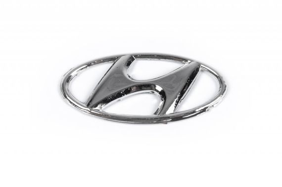 Эмблема 86341 22300 (самоклейка, 80 мм на 40 мм) для Hyundai Elantra