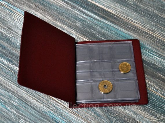 Альбом для монет (на 52 монеті) MARCIA, Schulz