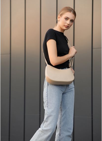 Сумка жіноча Sambag Leoma KOR Бежева 29 х 7 х 16 см (53090026) | Зображення 5