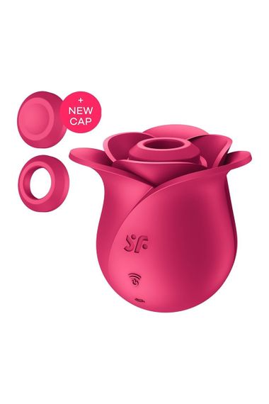 Вакуумний стимулятор троянда Satisfyer Pro 2 рожевий, 6.5 см Sex Aura | Зображення 3