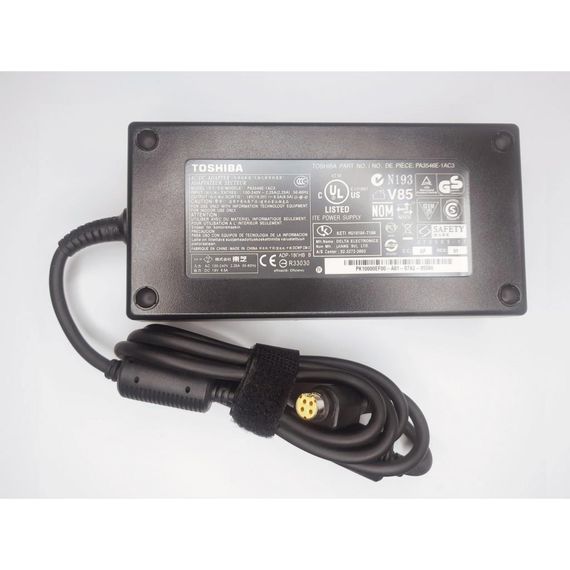Блок живлення до ноутбуку Toshiba 180W 19V 9.5A разъем round 4-holes (PA3546E-1AC3) | Зображення 1