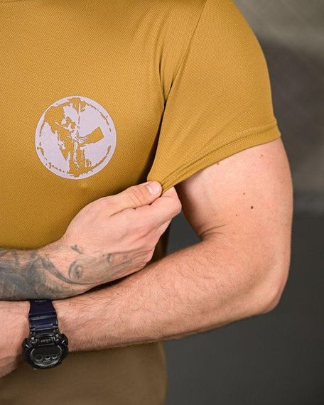 Тактична футболка, що відводить піт Palm coyot ПП4677 | Зображення 4