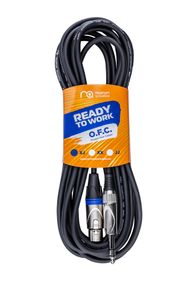 Кабель мікрофонний Maximum Acoustics MIC.XJ5 (Blue) (OFC)