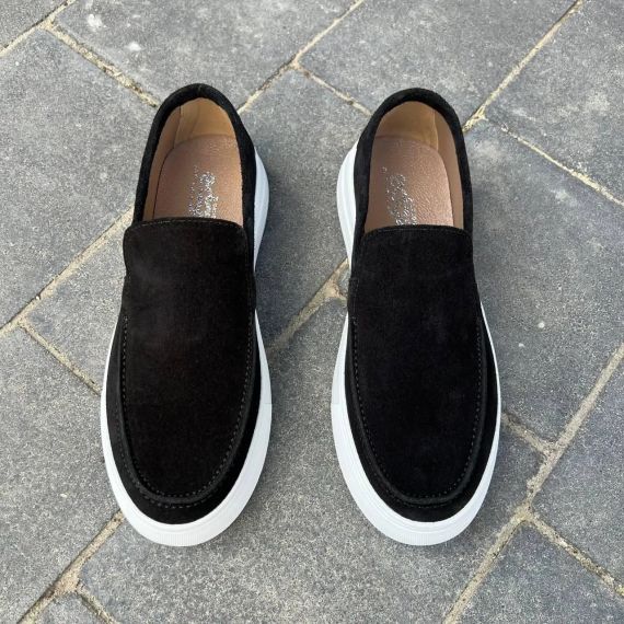 Современные замшевые мужские мокасины 44 размер | Зображення 4