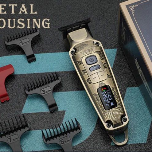 Машинка для стрижки від акб VGR V-901, Машинка для стрижки волосся потужна Набір машинок DX-63 | Зображення 1