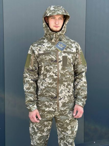 Куртка Софтшел піксель Military | Зображення 7