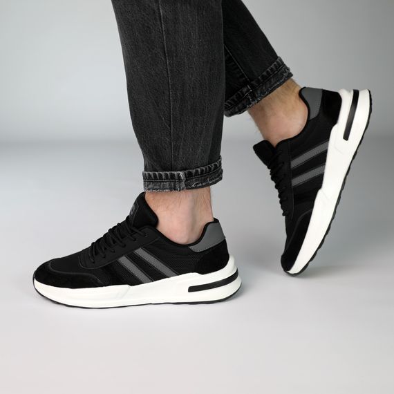 Кросівки чоловічі 591448 Чорні 40 41 42 43 44 45 | Зображення 9