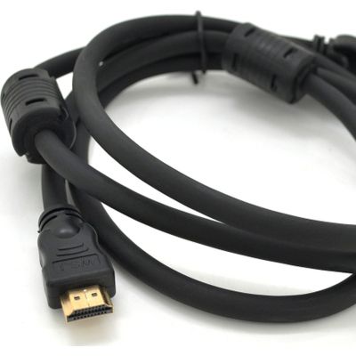 Кабель мультимедийный HDMI M to HDMI M 10.0m V1.4 4K black Ritar (HDMI(M)/(M)V1.4-10m-348P) | Зображення 1