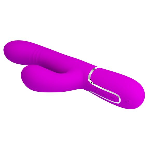Вібромасажер із поступальним рухом серії Pretty Love - Mariana Twinkled Purple 7 vibration functions 4 rolling functions, Sex Aura | Зображення 6