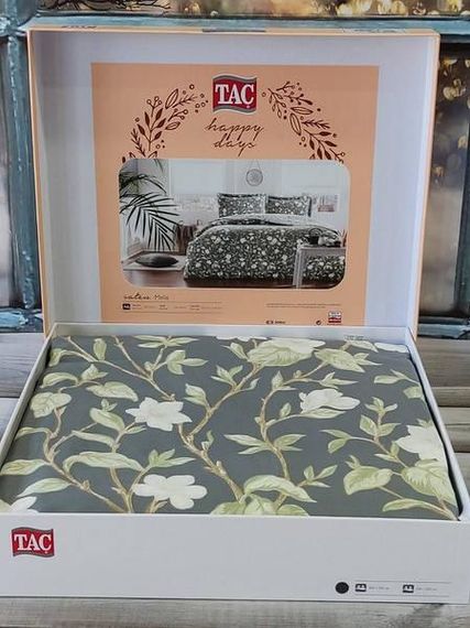 Постельное белье Tac Melia Сатин Евро размер